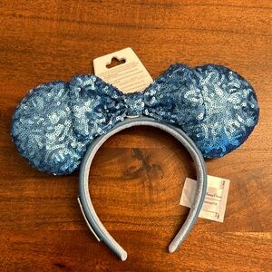 Disney x Loungefly blue sequin ears